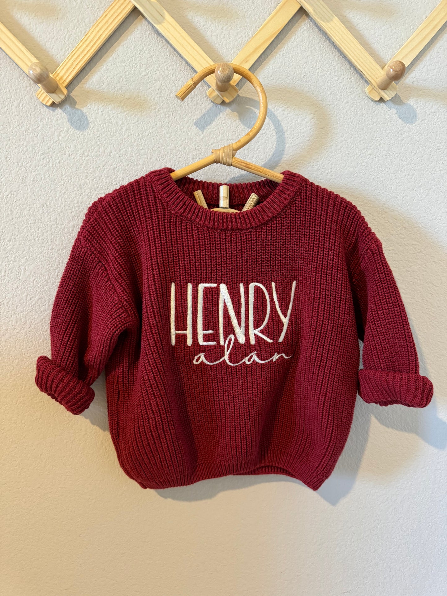 Name Sweater