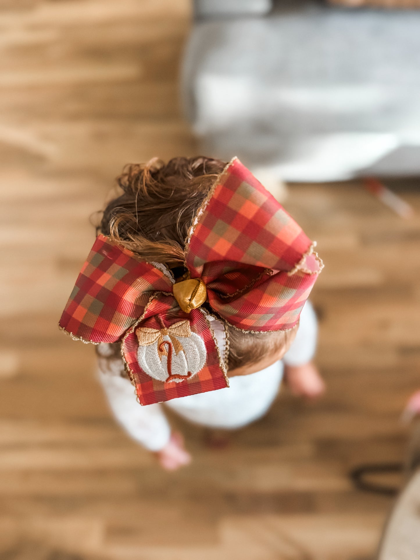 Fall Plaid Bow