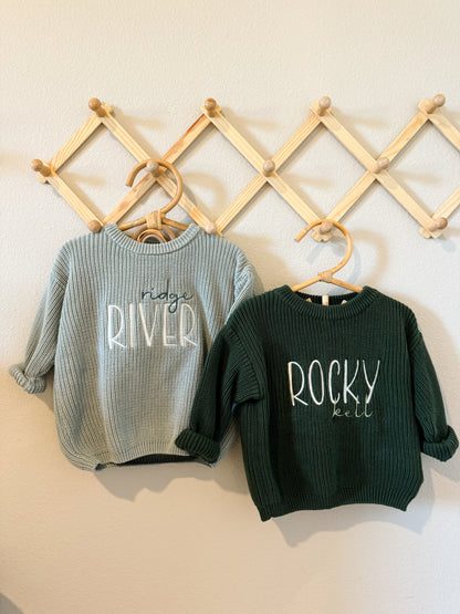 Name Sweater