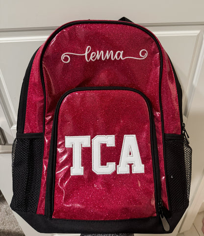 Glitter backpack - custom!