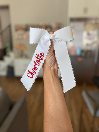 Personalized Long Tail Bow!
