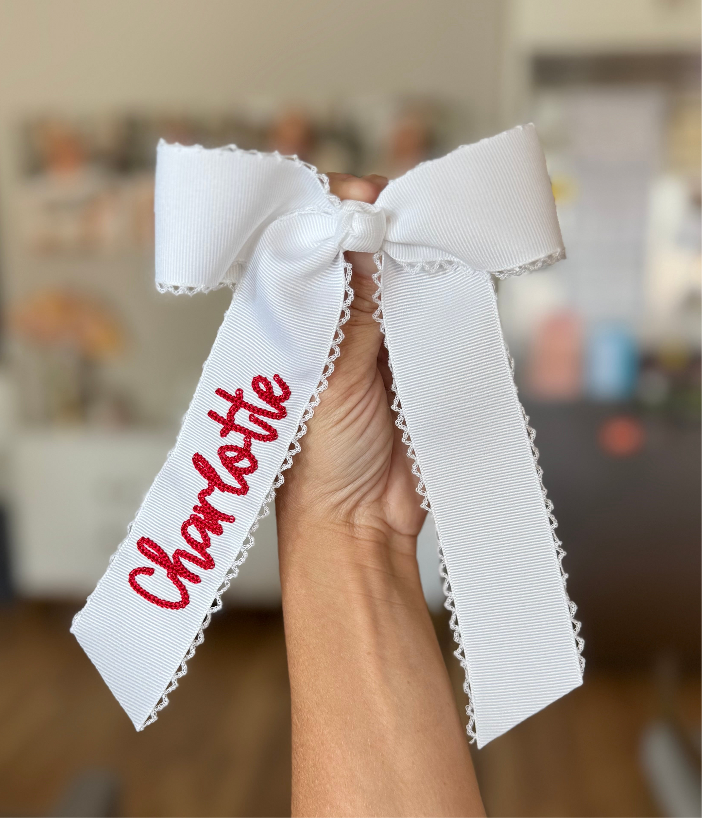 Personalized Long Tail Bow!