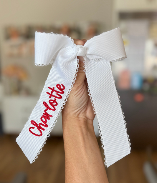 Personalized Long Tail Bow!