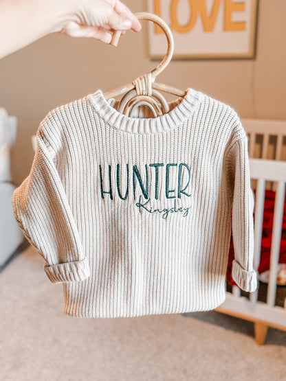 Name Sweater