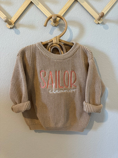 Name Sweater