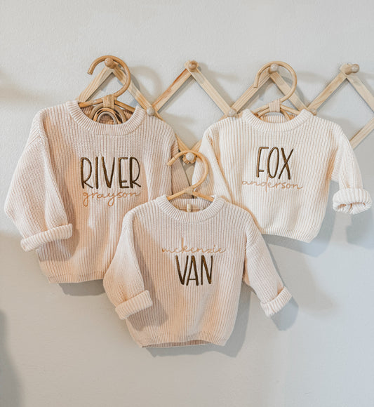 Name Sweater